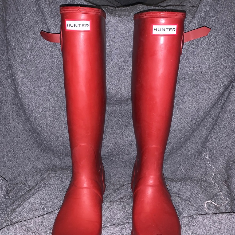 Hunter rain boots